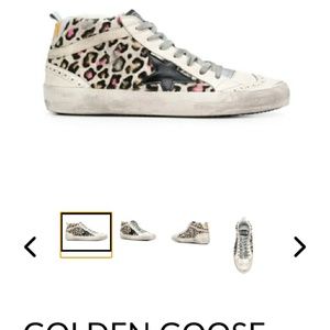 Golden Goose Rainbow Pony Midstar Sneaker